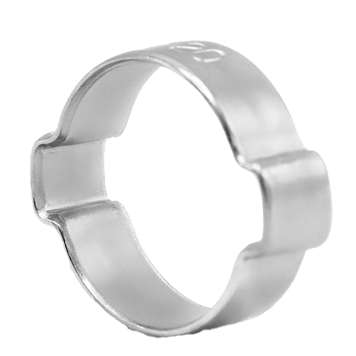 3 abrazadera dos orejas